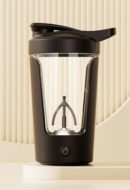 FlowMix Protein Shaker in Black